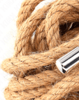 KINK - CORDA DI CANAPA CON TESTA IN METALLO 5 METRI - KINK ROPE ARTS - Intimo per le occasioni speciali | The Game Lingerie