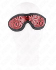 KINK - FASCIA CON MOTIVO A DIAMANTI ROSSI 20,5 x 6 CM - KINK MASKED ALLURE - Intimo per le occasioni speciali | The Game Lingerie