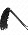 KINK - FRUSTA CON MANICO NERO STRUTTURATO 48,5 CM - KINK IMPACT & TOUCH - Intimo per le occasioni speciali | The Game Lingerie