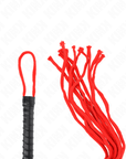 KINK - FRUSTA IN CORDA ROJO 56 CM - KINK IMPACT & TOUCH - Intimo per le occasioni speciali | The Game Lingerie