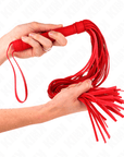 KINK - FRUSTA IN PVC MORBIDO ROSSO 70 CM - KINK IMPACT & TOUCH - Intimo per le occasioni speciali | The Game Lingerie