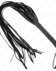 KINK - FRUSTA NEGRO MANICO CORTO CODA LUNGA 70 CM - KINK IMPACT & TOUCH - Intimo per le occasioni speciali | The Game Lingerie