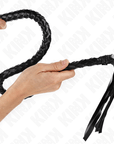 KINK - FRUSTA SERPENTE CON ANELLO MANO NERA 65 CM - KINK IMPACT & TOUCH - Intimo per le occasioni speciali | The Game Lingerie
