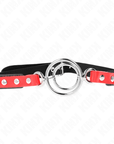 KINK - GAG CON O - RING MULTIPLI 4/4,8 CM ROSSO 38 X 56 CM - KINK COLLAR & GAG - Intimo per le occasioni speciali | The Game Lingerie