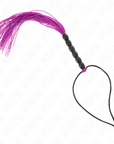 KINK - MINI FRUSTA IN SILICONE CON 6 PERLINE VIOLA 26 CM - KINK IMPACT & TOUCH - Intimo per le occasioni speciali | The Game Lingerie