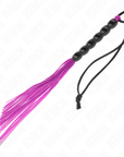 KINK - MINI FRUSTA IN SILICONE CON 6 PERLINE VIOLA 26 CM - KINK IMPACT & TOUCH - Intimo per le occasioni speciali | The Game Lingerie