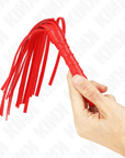 KINK - MINI FRUSTA SEMPLICE ROSSA 28 CM - KINK IMPACT & TOUCH - Intimo per le occasioni speciali | The Game Lingerie