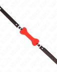 KINK - OSSO ROSSO 12 CM BAVAGLIO 63 x 2 CM - KINK COLLAR & GAG - Intimo per le occasioni speciali | The Game Lingerie