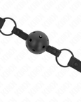 KINK - PALLA IN NEOPRENE 4.5 CM GAG 63.5 X 2 CM REGOLABILE 41 X 59 CM - KINK COLLAR & GAG - Intimo per le occasioni speciali | The Game Lingerie