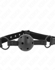 KINK - PALLA IN NEOPRENE 4.5 CM GAG 63.5 X 2 CM REGOLABILE 41 X 59 CM - KINK COLLAR & GAG - Intimo per le occasioni speciali | The Game Lingerie