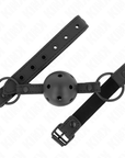 KINK - PALLA IN NEOPRENE 4.5 CM GAG 63.5 X 2 CM REGOLABILE 41 X 59 CM - KINK COLLAR & GAG - Intimo per le occasioni speciali | The Game Lingerie