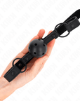 KINK - PALLA IN NEOPRENE 4.5 CM GAG 63.5 X 2 CM REGOLABILE 41 X 59 CM - KINK COLLAR & GAG - Intimo per le occasioni speciali | The Game Lingerie