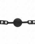 KINK - PALLA IN SILICONE 4 CM MODELLO GAG 1 60 x 2 CM - KINK COLLAR & GAG - Intimo per le occasioni speciali | The Game Lingerie