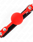 KINK - PALLA IN SILICONE 4 CM MODELLO GAG 2 60 x 2 CM - KINK COLLAR & GAG - Intimo per le occasioni speciali | The Game Lingerie