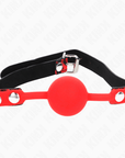 KINK - PALLA IN SILICONE 4 CM MODELLO GAG 2 60 x 2 CM - KINK COLLAR & GAG - Intimo per le occasioni speciali | The Game Lingerie