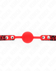 KINK - PALLA IN SILICONE 4 CM MODELLO GAG 2 60 x 2 CM - KINK COLLAR & GAG - Intimo per le occasioni speciali | The Game Lingerie