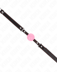 KINK - PALLA ORO ROSA 4 CM GAG 60 x 2 CM - KINK COLLAR & GAG - Intimo per le occasioni speciali | The Game Lingerie