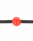 KINK - PALLA SINGOLA ROSSA GAG 4 CM 65 x 1,5 CM - KINK COLLAR & GAG - Intimo per le occasioni speciali | The Game Lingerie