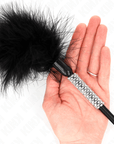 KINK - PIUME TICKLE CON MANICO STRASS 50 CM - KINK IMPACT & TOUCH - Intimo per le occasioni speciali | The Game Lingerie