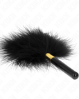 KINK - PIUME TICKLE IN METALLO ORO NERO 18 CM - KINK IMPACT & TOUCH - Intimo per le occasioni speciali | The Game Lingerie