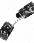 KINK - POLSI IN NEOPRENE LUCIDO REGOLABILI 17 - 24 CM X 4,5 CM - KINK WRIST RESTRAINT - Intimo per le occasioni speciali | The Game Lingerie