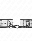 KINK - POLSINI DA POLSO TRASPARENTI REGOLABILI 18 - 30 CM X 5,5 CM - KINK WRIST RESTRAINT - Intimo per le occasioni speciali | The Game Lingerie