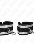 KINK - POLSINI IN NEOPRENE GRIGIO 23 X 5 CM - KINK WRIST RESTRAINT - Intimo per le occasioni speciali | The Game Lingerie