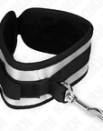 KINK - POLSINI IN NEOPRENE GRIGIO 23 X 5 CM - KINK WRIST RESTRAINT - Intimo per le occasioni speciali | The Game Lingerie