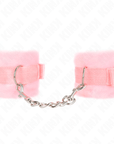 KINK - POLSINI IN PELLICCIA PER PRINCIPIANTI ROSA 30 X 7 CM - KINK WRIST RESTRAINT - Intimo per le occasioni speciali | The Game Lingerie