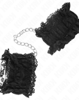 KINK - POLSO ELASTICO IN PIZZO NEGRO - KINK WRIST RESTRAINT - Intimo per le occasioni speciali | The Game Lingerie