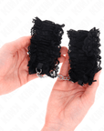 KINK - POLSO ELASTICO IN PIZZO NEGRO - KINK WRIST RESTRAINT - Intimo per le occasioni speciali | The Game Lingerie