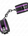 KINK - RESISTENZA DA POLSO IN NEOPRENE VIOLA CHIARO REGOLABILE 21 - 28 CM X 5 CM - KINK WRIST RESTRAINT - Intimo per le occasioni speciali | The Game Lingerie