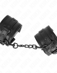 KINK - RESISTENZA DA POLSO NERA REGOLABILE 20 - 30 CM X 6 CM - KINK WRIST RESTRAINT - Intimo per le occasioni speciali | The Game Lingerie