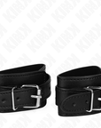 KINK - RESISTENZA DA POLSO PER DUNGEON CON CHIUSURA NERA REGOLABILE 21 - 28 CM X 5,5 CM - KINK WRIST RESTRAINT - Intimo per le occasioni speciali | The Game Lingerie