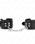KINK - RESISTENZA DA POLSO SEMPLICE NERA REGOLABILE 20 - 23 CM X 5,5 CM - KINK WRIST RESTRAINT - Intimo per le occasioni speciali | The Game Lingerie