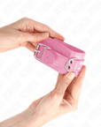 KINK - RESISTENZA DA POLSO SEMPLICE ROSA REGOLABILE 20 - 23 CM X 5,5 CM - KINK WRIST RESTRAINT - Intimo per le occasioni speciali | The Game Lingerie