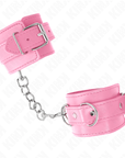 KINK - RESISTENZA DA POLSO SEMPLICE ROSA REGOLABILE 20 - 23 CM X 5,5 CM - KINK WRIST RESTRAINT - Intimo per le occasioni speciali | The Game Lingerie