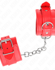 KINK - RESISTENZA DA POLSO SEMPLICE ROSSO REGOLABILE 20 - 23 CM X 5,5 CM - KINK WRIST RESTRAINT - Intimo per le occasioni speciali | The Game Lingerie