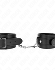 KINK - RESISTENZA DA POLSO SOTTILE NERA REGOLABILE 21 - 33 CM - KINK WRIST RESTRAINT - Intimo per le occasioni speciali | The Game Lingerie