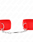 KINK - RESISTENZA POLSO IN NEOPRENE ROSSO 42 X 5 CM - KINK WRIST RESTRAINT - Intimo per le occasioni speciali | The Game Lingerie