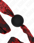 KINK - SFERA IN SILICONE SCANDALO 4,5 CM MODELLO GAG 2 146 x 4 CM - KINK COLLAR & GAG - Intimo per le occasioni speciali | The Game Lingerie
