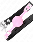 KINK - SFERA LUMINOSA IN SILICONE 4 CM GAG 60 x 2 CM - KINK COLLAR & GAG - Intimo per le occasioni speciali | The Game Lingerie