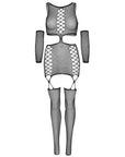 LEG AVENUE - ABITO GIACCA CON GUANTI TAGLIA UNICA - LEG AVENUE DRESSES - Intimo per le occasioni speciali | The Game Lingerie