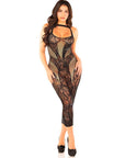 LEG AVENUE - ABITO LUNGO ATTACCATO SENZA CUCITURE NERO TAGLIA UNICA - LEG AVENUE DRESSES - Intimo per le occasioni speciali | The Game Lingerie