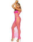 LEG AVENUE - ABITO LUNGO IN RETE FUCSIA TAGLIA UNICA - LEG AVENUE DRESSES - Intimo per le occasioni speciali | The Game Lingerie