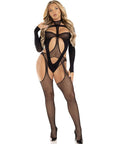 LEG AVENUE - BODY A RETE NERO - LEG AVENUE BODYSTOCKINGS - Intimo per le occasioni speciali | The Game Lingerie