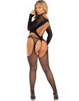 LEG AVENUE - BODY A RETE NERO - LEG AVENUE BODYSTOCKINGS - Intimo per le occasioni speciali | The Game Lingerie