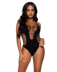 LEG AVENUE - BODY PERIZOMA SCHIENALE NERO - LEG AVENUE TEDDIES - Intimo per le occasioni speciali | The Game Lingerie
