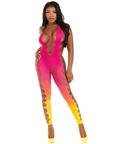 LEG AVENUE - BODYSTOCKING ALLA CAVIGLIA SUNSET - LEG AVENUE BODYSTOCKINGS - Intimo per le occasioni speciali | The Game Lingerie