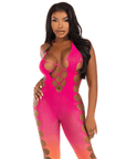LEG AVENUE - BODYSTOCKING ALLA CAVIGLIA SUNSET - LEG AVENUE BODYSTOCKINGS - Intimo per le occasioni speciali | The Game Lingerie